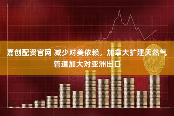 嘉创配资官网 减少对美依赖，加拿大扩建天然气管道加大对亚洲出口